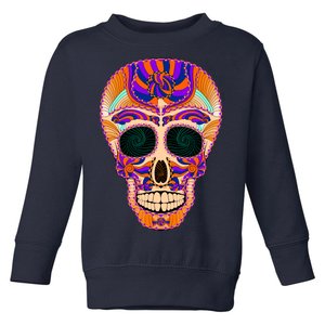 Dia de Muertos Mexican Skull Toddler Sweatshirt