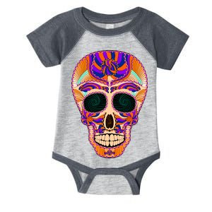 Dia de Muertos Mexican Skull Infant Baby Jersey Bodysuit