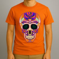Dia de Muertos Mexican Skull T-Shirt