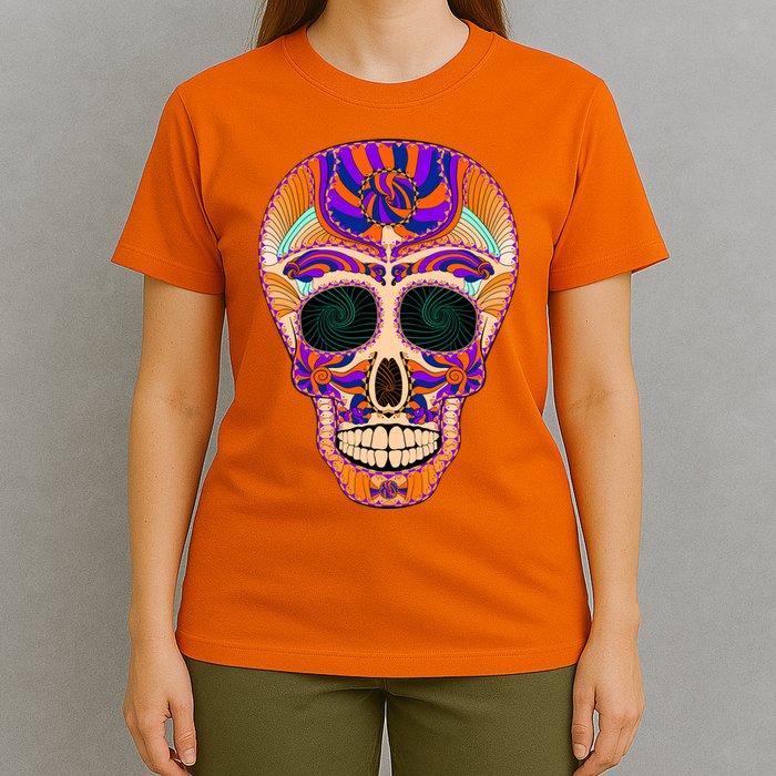 Dia de Muertos Mexican Skull T-Shirt