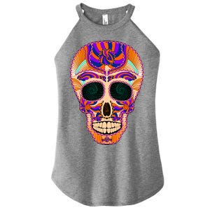 Dia de Muertos Mexican Skull Women's Perfect Tri Rocker Tank