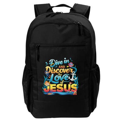 Dive In And Discover The Love Of Jesus Scuba Diving Vbs 2024 Backpack