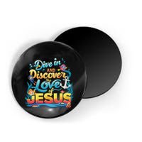 Dive In And Discover The Love Of Jesus Scuba Diving Vbs 2024 Magnet