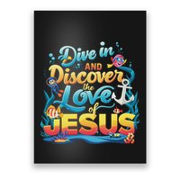 Dive In And Discover The Love Of Jesus Scuba Diving Vbs 2024 Poster
