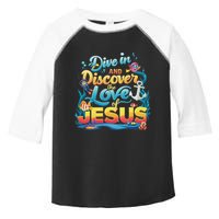 Dive In And Discover The Love Of Jesus Scuba Diving Vbs 2024 Toddler Fine Jersey T-Shirt