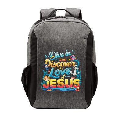 Dive In And Discover The Love Of Jesus Scuba Diving Vbs 2024 Vector Backpack