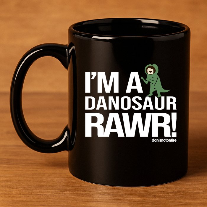 Danisnotonfire IM A Dinosaur Rawr 11oz C Handle Ceramic Mug