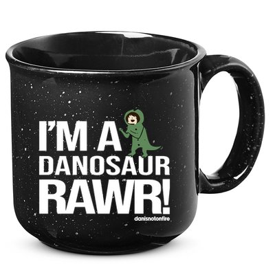 Danisnotonfire IM A Dinosaur Rawr 15oz Campfire Ceramic Mug