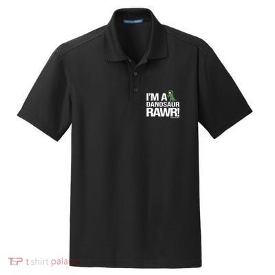 Danisnotonfire IM A Dinosaur Rawr Dry Zone Grid Polo