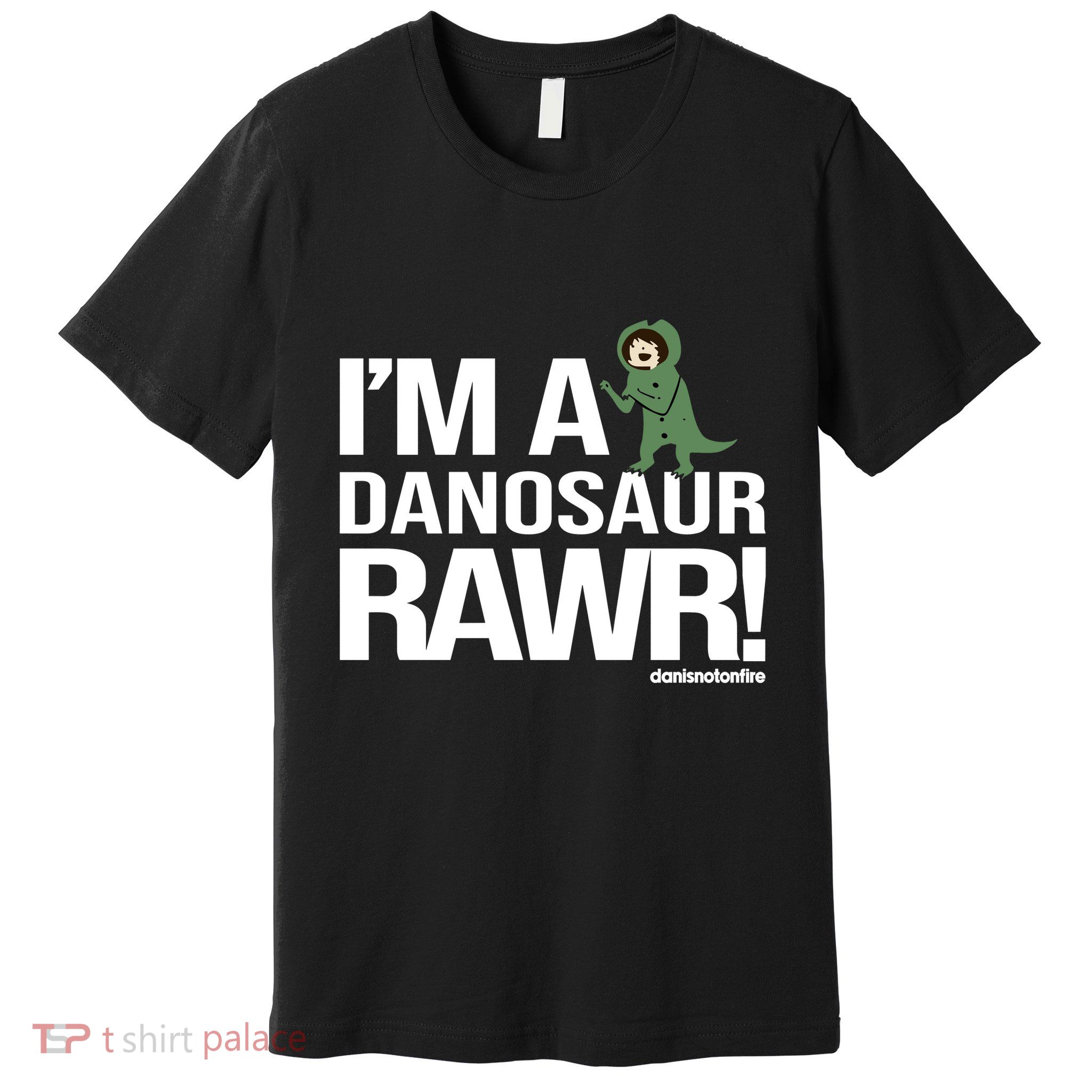 Danisnotonfire IM A Dinosaur Rawr Premium T-Shirt