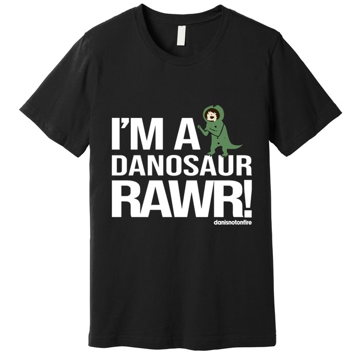 Danisnotonfire IM A Dinosaur Rawr Premium T-Shirt