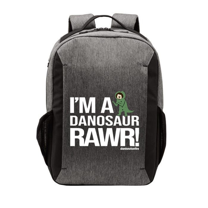 Danisnotonfire IM A Dinosaur Rawr Vector Backpack