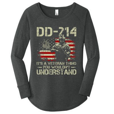 Dd214 ItS A Veteran Thing You WouldnT Understand Dd214 Women's Perfect Tri Tunic Long Sleeve Shirt