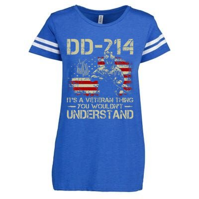 Dd214 ItS A Veteran Thing You WouldnT Understand Dd214 Enza Ladies Jersey Football T-Shirt