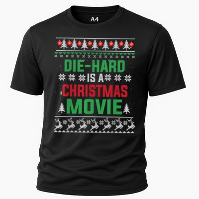 Diehard Is A Christmas Movie Funny Ugly Christmas Performance Shirt