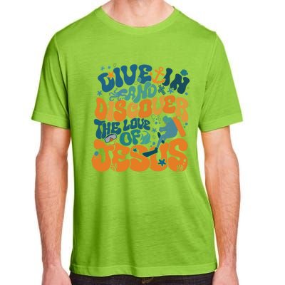 Dive In And Discover The Love Of Jesus Scuba Diving Vbs 2024 Funny Gift Adult ChromaSoft Performance T-Shirt