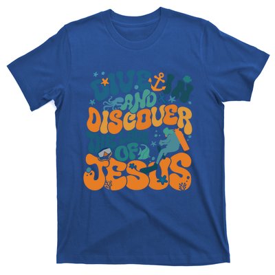 Dive In And Discover The Love Of Jesus Scuba Diving Vbs 2024 Funny Gift T-Shirt