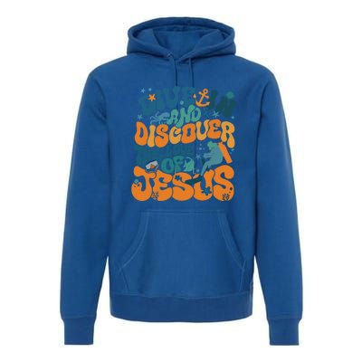 Dive In And Discover The Love Of Jesus Scuba Diving Vbs 2024 Funny Gift Premium Hoodie