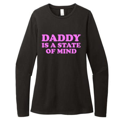 Daddy Is A State Of Mind Apparel Womens CVC Long Sleeve Shirt