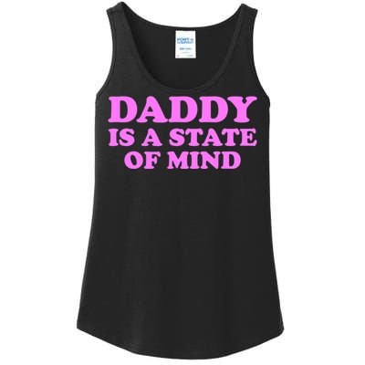 Daddy Is A State Of Mind Apparel Ladies Essential Tank