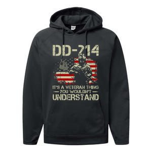 DD214 It's A Veteran Thing You Wouldn't Understand DD214 Performance Fleece Hoodie