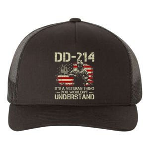 DD214 It's A Veteran Thing You Wouldn't Understand DD214 Yupoong Adult 5-Panel Trucker Hat