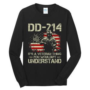 DD214 It's A Veteran Thing You Wouldn't Understand DD214 Tall Long Sleeve T-Shirt