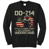 DD214 It's A Veteran Thing You Wouldn't Understand DD214 Tall Sweatshirt