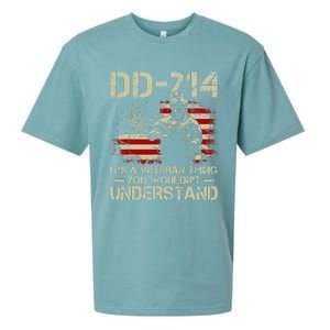 DD214 It's A Veteran Thing You Wouldn't Understand DD214 Sueded Cloud Jersey T-Shirt