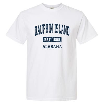 Dauphin Island Alabama Al Vintage Sports Established Garment-Dyed Heavyweight T-Shirt