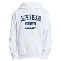 Dauphin Island Alabama Al Vintage Sports Established Urban Pullover Hoodie