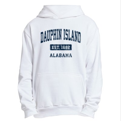 Dauphin Island Alabama Al Vintage Sports Established Urban Pullover Hoodie