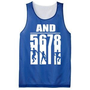 Dance Instructor And 5 6 7 8 Gift Funny Dancing Teacher Gift Mesh Reversible Basketball Jersey Tank