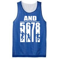 Dance Instructor And 5 6 7 8 Gift Funny Dancing Teacher Gift Mesh Reversible Basketball Jersey Tank