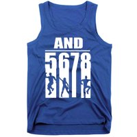 Dance Instructor And 5 6 7 8 Gift Funny Dancing Teacher Gift Tank Top