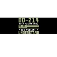 DD214 It's A Veteran Thing You Wouldn't Understand USA Flag Bumper Sticker