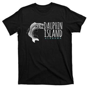 Dauphin Island Alabama Fishing At Dauphin T-Shirt