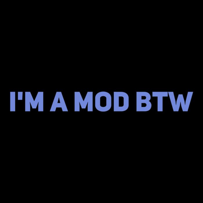 Discord I&X27;M A Mod Btw Flatbill Hat