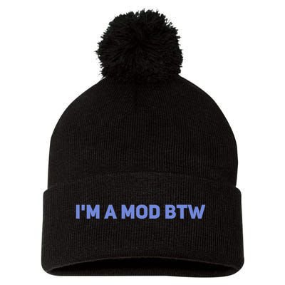 Discord I&X27;M A Mod Btw Pom Pom 12in Knit Beanie