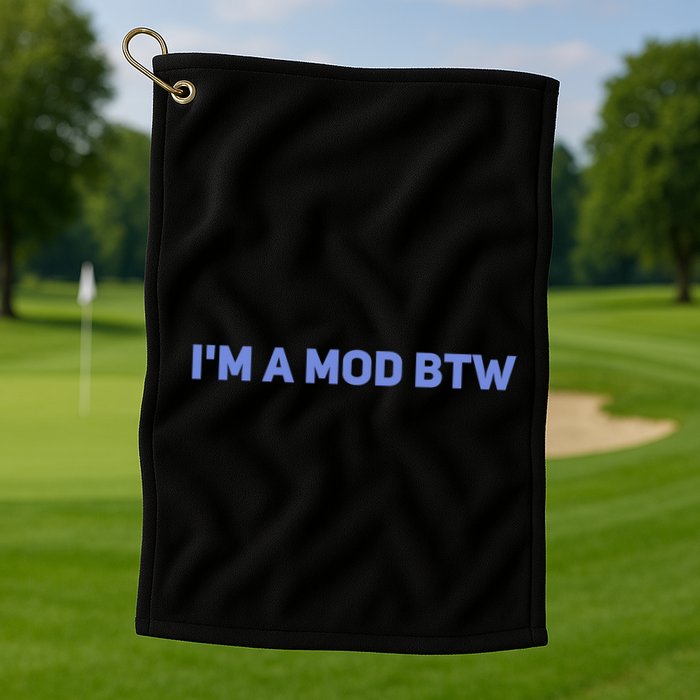 Discord I&X27;M A Mod Btw Golf Towel
