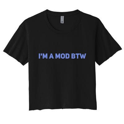 Discord I&X27;M A Mod Btw Crop Top