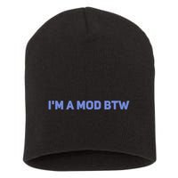 Discord I&X27;M A Mod Btw Short Acrylic Beanie