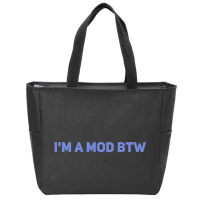 Discord I&X27;M A Mod Btw Zip Tote Bag