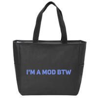 Discord I&X27;M A Mod Btw Zip Tote Bag