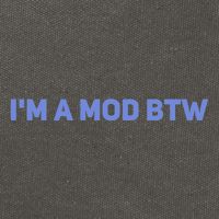 Discord I&X27;M A Mod Btw Cotton Canvas Backpack