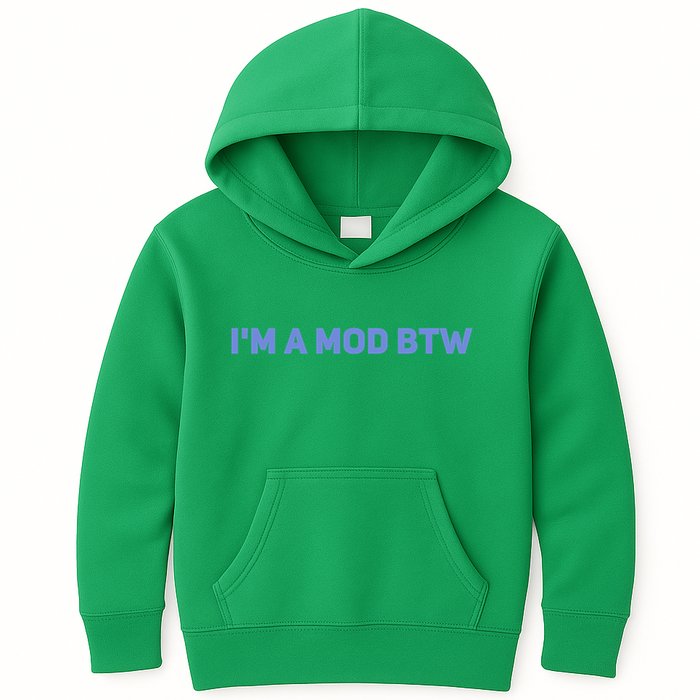 Discord I&X27;M A Mod Btw Kids Hoodie
