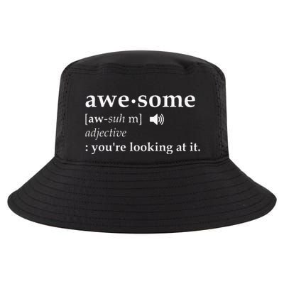 Definition Im Awesome Cool Comfort Performance Bucket Hat