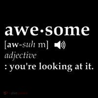 Definition Im Awesome Tall T-Shirt