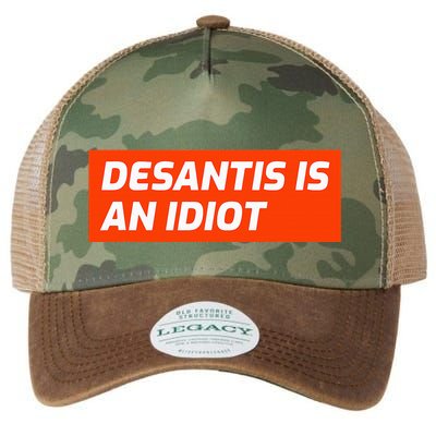 Desantis Is An Idiot Desantis Is A Moron Florida Legacy Tie Dye Trucker Hat