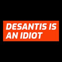 Desantis Is An Idiot Desantis Is A Moron Florida Impact Tech Backpack